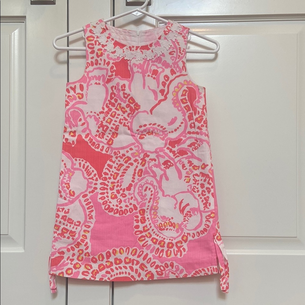 Lilly Pulitzer - Sleeveless Dress in Pink and white - Barely worn